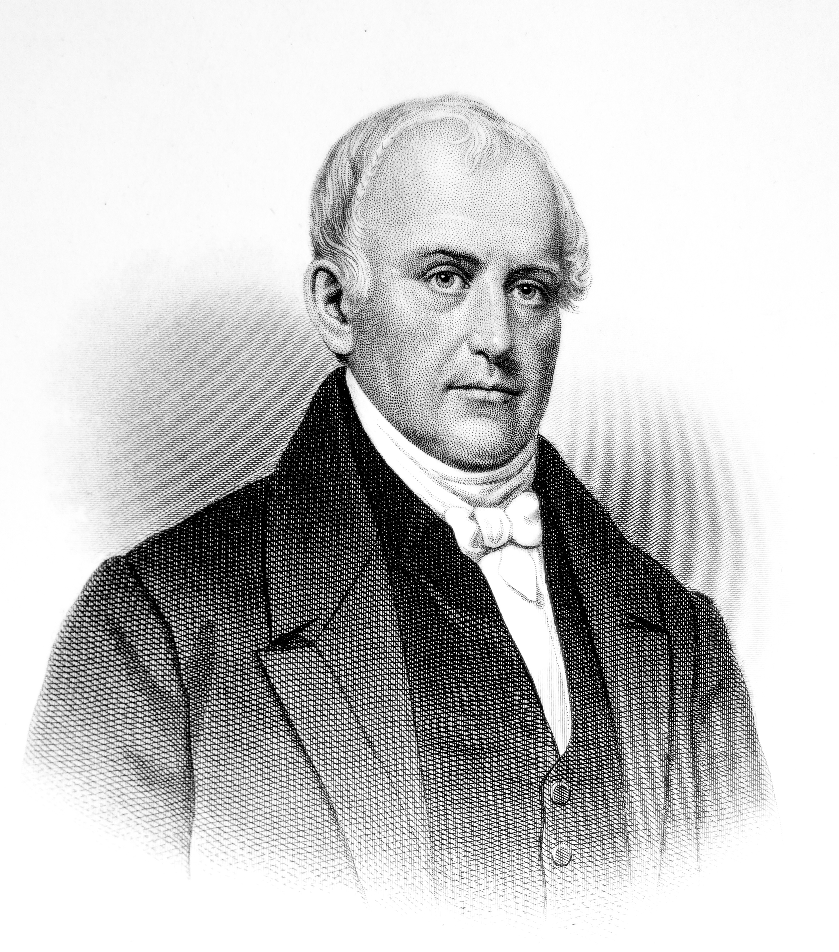 Engraved portrait of Samuel Slater